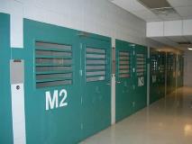 Inmates with medical issues or infectious diseases are housed separately in the medical housing unit.