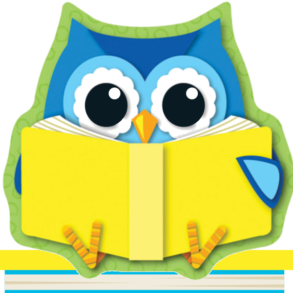 1000 Books Owl square icon