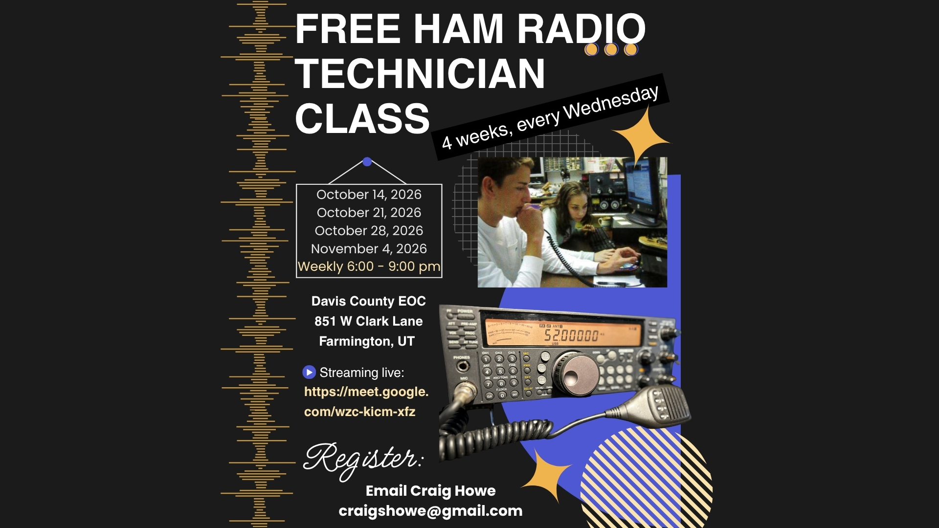 Free Ham Radio Technician Class
